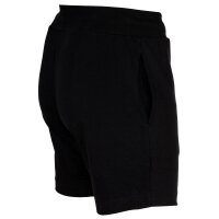 HUGO mens sweatshorts - Laze, shorts, logo, cotton blend Black S (Small)