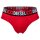 DIESEL Herren Slips, 6er Pack - UMBR-ANDRETHREEPACK, Briefs, Cotton Stretch, einfarbig Schwarz/Grau/Rot M