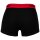 HUGO mens boxer shorts, 3-pack - TrunkTriplet, cotton stretch, logo Black/Grey/Red 2XL (XX-Large)