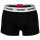 HUGO mens boxer shorts, 3-pack - TrunkTriplet, cotton stretch, logo Black/Grey/Red 2XL (XX-Large)