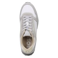 BOSS mens trainers - Parkour-L Runn sdnyt, trainers, material mix, logo White EUR 41 (UK 7,5)