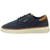 GANT mens sneaker – SAN PREP, lace-up shoe, trainer, low, twill Blue EUR 44 (UK 10)
