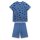 Sanetta Boys Pyjamas - short, Kids, nightwear, pyjamas, cotton Blue 104