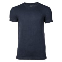 GANT Herren T-Shirt, 2er Pack - C-NECK T-SHIRT 2-PACK, Rundhals, kurzarm, Cotton Marineblau/Weiß L