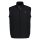 GANT mens quilted gilet – QUILTED WINDCHEATER VEST, zip, stand-up collar Black M (Medium)