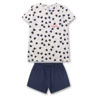 Sanetta Girls Pyjamas - Teens, short, Shorty, cotton Blue/Beige 140