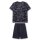Sanetta Boys Pyjamas - teens, short, nightwear, pyjamas, cotton Black/Grey 188