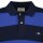 GANT mens polo shirt – BLOCK STRIPE POLO, short-sleeved, button placket, logo, striped Blue (Rich Blue) M (Medium)