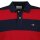 GANT Herren Poloshirt - BLOCK STRIPE POLO, Kurzarm, Knopfleiste, Logo, gestreift Rot M