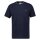 GANT mens piqué T-shirt – PIQUE T-SHIRT, short-sleeved, round neck, logo, single-colour Blue M (Medium)