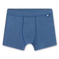 Sanetta Jungen Shorts, 2er Pack - Kids, Unterhosen, Baumwoll-Stretch, Dino Blau 140