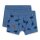 Sanetta Jungen Shorts, 2er Pack - Kids, Unterhosen, Baumwoll-Stretch, Dino Blau 140