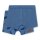 Sanetta Jungen Shorts, 2er Pack - Kids, Unterhosen, Baumwoll-Stretch, Dino Blau 140