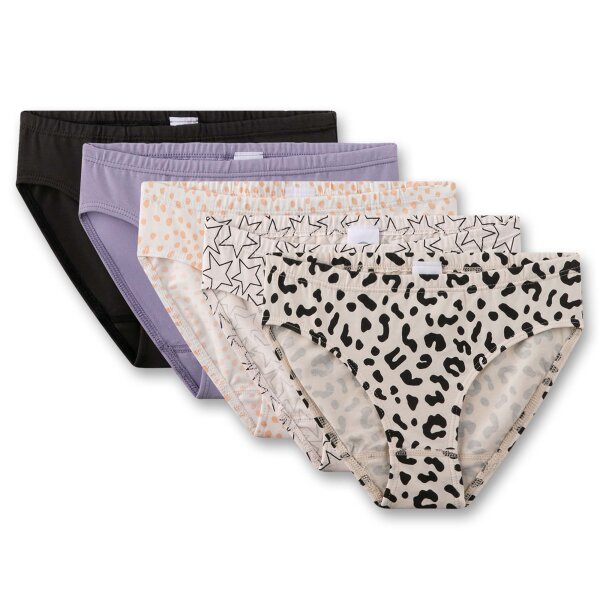 Sanetta Girls Rio briefs 5-pack - teens, briefs, underpants, cotton blend