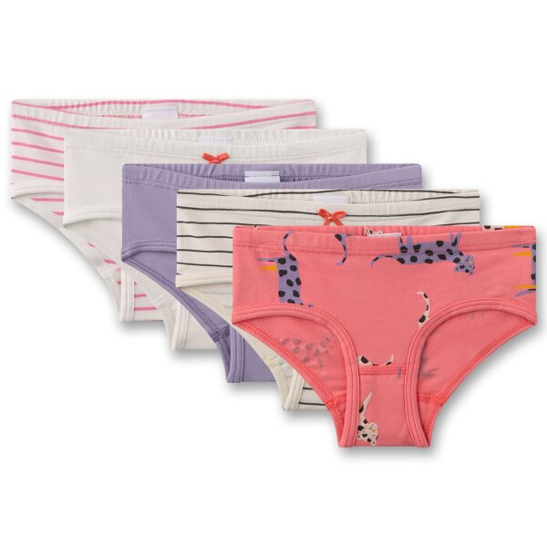 Sanetta Girls Hipster briefs, 5-pack - kids, underwear, cotton blend