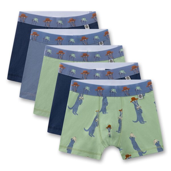 Sanetta Boys Shorts, 5-pack - kids, underpants, cotton blend