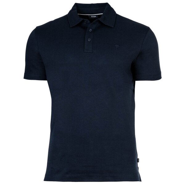 JOOP! Herren Poloshirt - Preston, Polokragen, Baumwolle Dunkelblau L