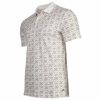 JOOP! Herren Poloshirt - Pierro, Polokragen, Baumwollmischung, Allover-Muster Beige M