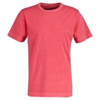 GANT mens T-shirt, washed out - SUNFADED T-SHIRT, Washer, short sleeve, round neck Red 2XL (XX-Large)