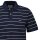 GANT Herren Poloshirt - STRIPED POLO, Kurzarm, Knopfleiste, Logo, gestreift Blau (Evening Blue) 2XL