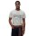 Superdry Herren T-Shirt - VI Heritage Relaxed Tee , T-Shirt, Baumwolle, Rundhals, Logo, einfarbig Grau 2XL