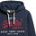 Superdry Mens Hoodie - Neon VI Graphic Hoodie , Logo, Single colour Dark blue M (Medium)