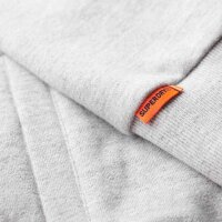 Superdry Mens Sweat Jacket - Essential Logo Track Top, stand-up collar, logo Grey M (Medium)