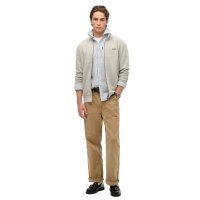 Superdry Mens Sweat Jacket - Essential Logo Track Top, stand-up collar, logo Grey S (Small)