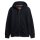 Superdry Herren Sweatjacke - Essential Logo Zip Hoodie, Kapuze, einfarbig Dunkelblau S