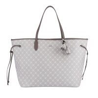 JOOP! Ladies Handbag - Cortina 1.0 Lara Shopper xlho, Cornflower, Pendant, Logo, patterned Beige (Pelican)