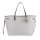 JOOP! Damen Handtasche - Cortina 1.0 Lara Shopper xlho 33x40x20 (HxBxT), Cornflower, Anhänger, Logo, gemustert Beige (Pelican)