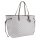 JOOP! Damen Handtasche - Cortina 1.0 Lara Shopper xlho 33x40x20 (HxBxT), Cornflower, Anhänger, Logo, gemustert Beige (Pelican)