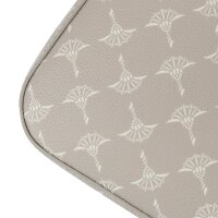 JOOP! Damen Handtasche - Cortina 1.0 Jasmina Shoulderbag shz 15x24x6cm (HxBxT), Cornflower, Reißverschluss, Logo, gemustert Beige (Pelican)