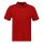 GANT mens polo shirt - TIPPING PIQUE RUGGER, short sleeves, button placket, logo, plain Red (Ruby Red) 2XL (XX-Large)