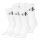 Calvin Klein Mens Socks, 6 Pack - Rib Desmond ECOM, Tennis Socks, One Size