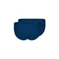 SKINY Herren Tanga-Slip, 4er Pack - Cotton Retro, Unterhose, Feinripp, Baumwolle Blau M