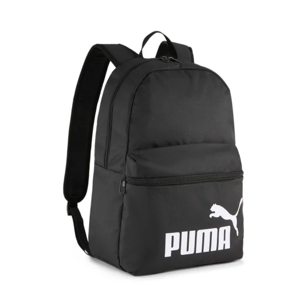 PUMA Unisex Rucksack - Phase Backpack, Logo, 44x30x14 cm (HxBxT) Schwarz