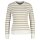 GANT Damen Strickpullover, gestreift - STRETCH COTTON CABLE STRIPE C-NECK