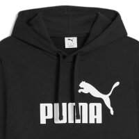 PUMA Herren Hoodie - ESS No. 1 Logo Hoodie, Logo, einfarbig Schwarz M