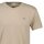GANT Herren T-Shirt V-Neck, Slim Fit - SLIM SHIELD V-NECK T-SHIRT, Kurzarm, Cotton Beige (Dry Sand) 2XL