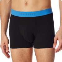 SCHIESSER Mens Boxer Shorts, 5-pack - series “95/5”, underpants, logo waistband Black/Blue/Green L (Large)