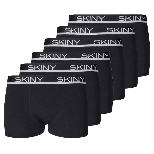 SKINY Herren Boxer Shorts 6er Pack - Trunks, Pants, Unterwäsche Set, Cotton Stretch