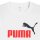 PUMA Mens T-Shirt - ESS 2 Colour No. 1 Logo Tee, round neck, short sleeve, uni White M (Medium)