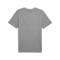 PUMA Mens T-Shirt - ESS 2 Colour No. 1 Logo Tee, round neck, short sleeve, uni Grey S (Small)