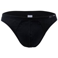 HOM Herren Comfort Micro Brief 2er Pack - Slip, Unterwäsche, Baumwolle, einfarbig Schwarz L