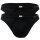 HOM Herren Comfort Micro Brief 2er Pack - Slip, Unterwäsche, Baumwolle, einfarbig Schwarz L