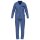 GÖTZBURG mens pyjamas - long, buttoned, cotton, pattern Blue/White L (Large)