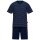GÖTZBURG mens pyjama set - short, striped, climate-active Blue S (Small)