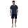 GÖTZBURG mens pyjama set - short, striped, climate-active Blue M (Medium)
