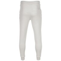 HUGO Herren Hose lang - Doak212, Jogginghose, Logo, Baumwolle Ecru (Natural) 2XL